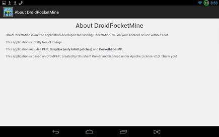 PocketMine Server для Prestigio скриншот 3