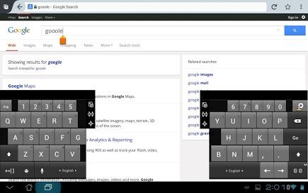 Клавиатура для планшетов для Prestigio скриншот 3