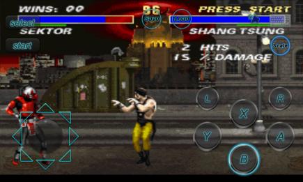 Mortal Kombat 4 для Prestigio скриншот 3