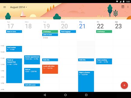 Google Календарь для Prestigio скриншот 2